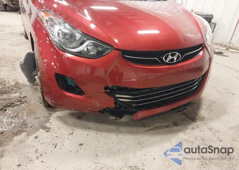 2012 Hyundai Elantra Limited (Ulsan Plant) из США, поврежденный, VIN KMHDH4AE9CU478292